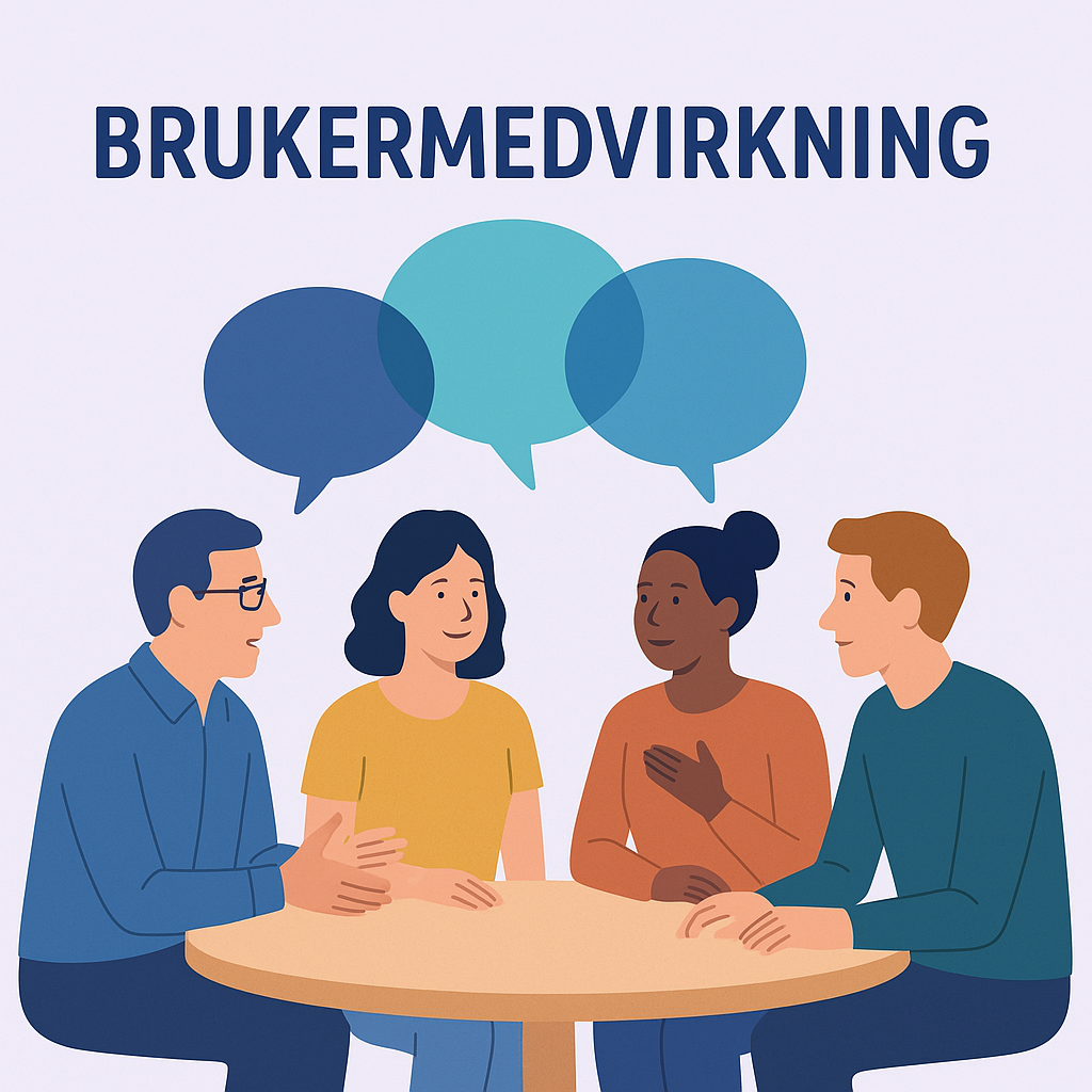 brukermedvirkning illustrasjon